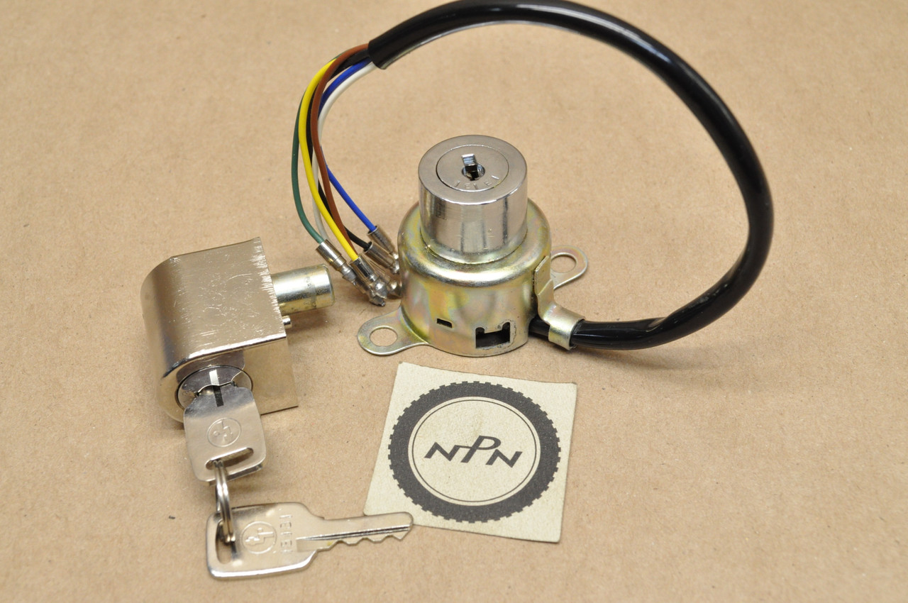 NOS Honda C100 CA100 C105 T CA105T Key Ignition Switch & Lock Set 35100-001-010