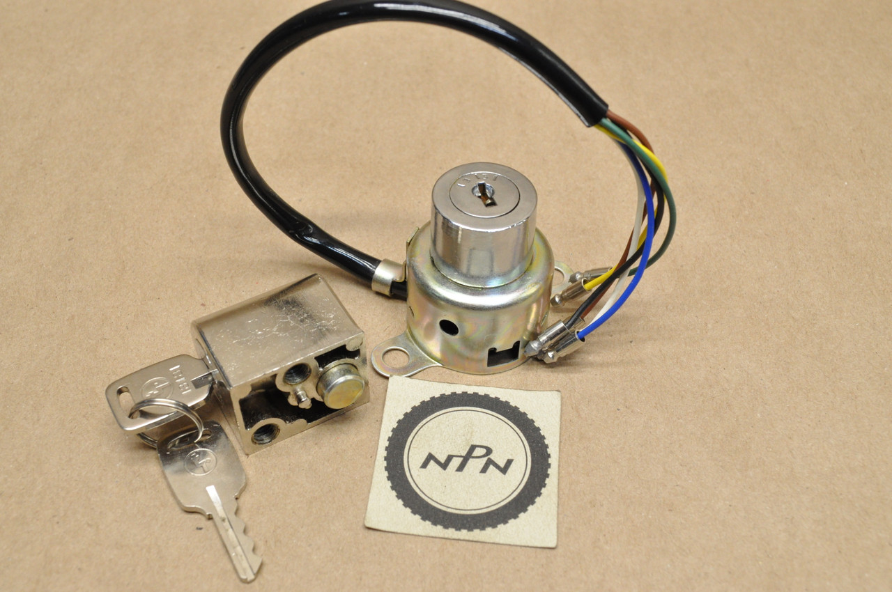 NOS Honda C100 CA100 C105 T CA105T Key Ignition Switch & Lock Set 35100-001-010