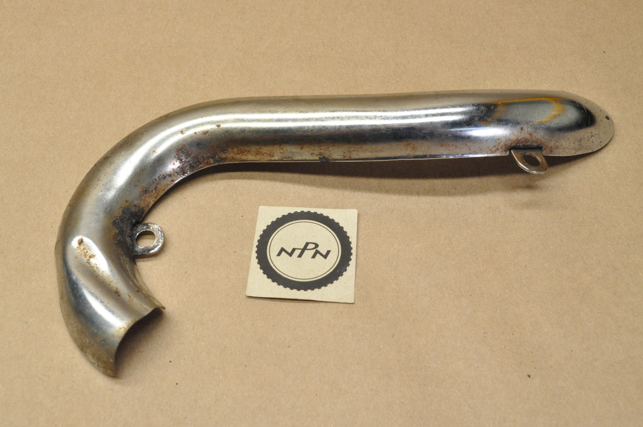 Vtg OEM Honda CT70 K0-1979 CT70H Exhaust Header Pipe Heat Shield 18271-098-672