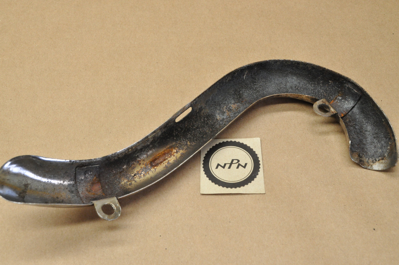 Vtg OEM Honda CT70 K0-1979 CT70H Exhaust Header Pipe Heat Shield 18271-098-672