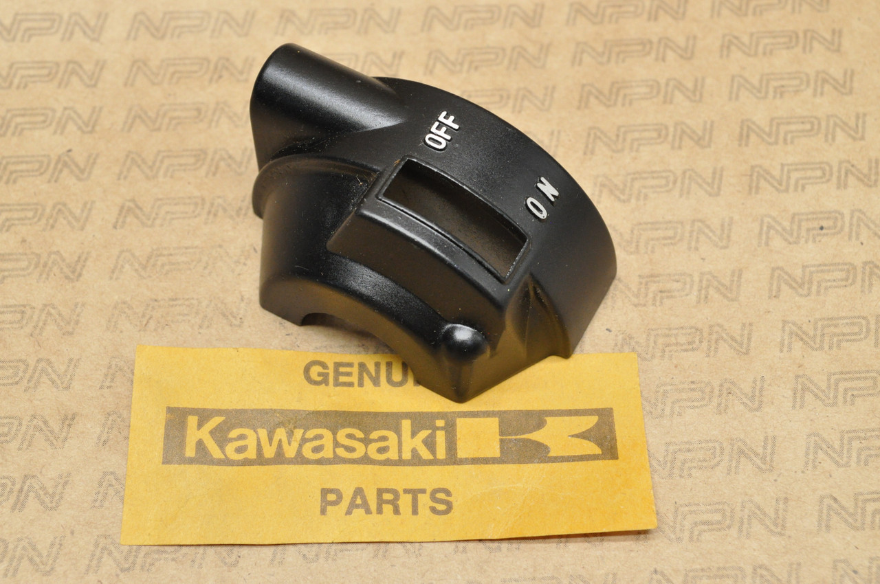 NOS Kawasaki 1974 F11 Black Right Side Upper Switch Case 46041-009-21