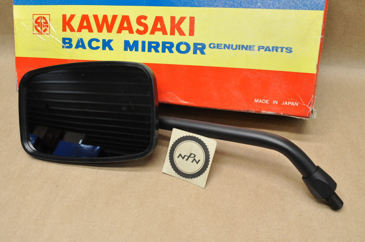 NOS Kawasaki 1981 KZ550 GPz Left Side Back Rear View Mirror 56001-1093
