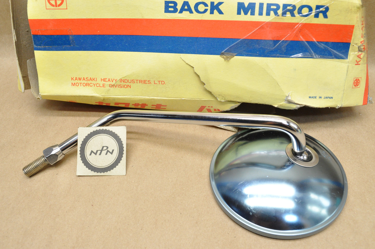 NOS Kawasaki H1 H2 KE250 KH400 KH500 KZ400 MC1 S1 S2 S3 Left Mirror 56003-009