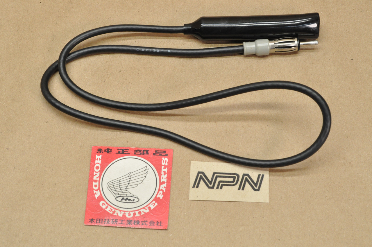 NOS Honda 82-83 GL1100 A Radio Antenna Extension Sub Wire Plug 39148-MB9-871