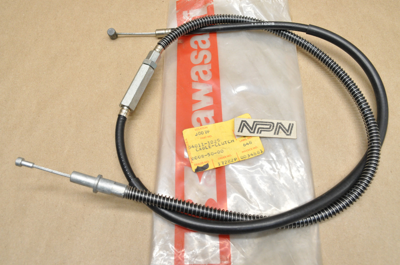 NOS Kawasaki 1981 KZ550 GPz Clutch Cable 54011-1025