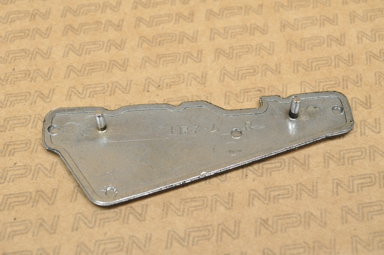 Vintage Used OEM Honda CL100 K2 Right Side Cover Emblem 87124-108-760