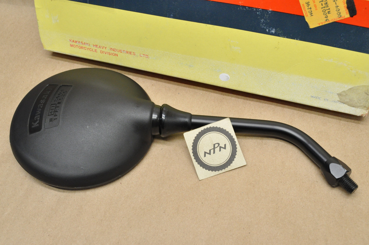 NOS Kawasaki 1981-83 KZ1000 1980-82 KZ750 Side Rear View Mirror 56001-1085