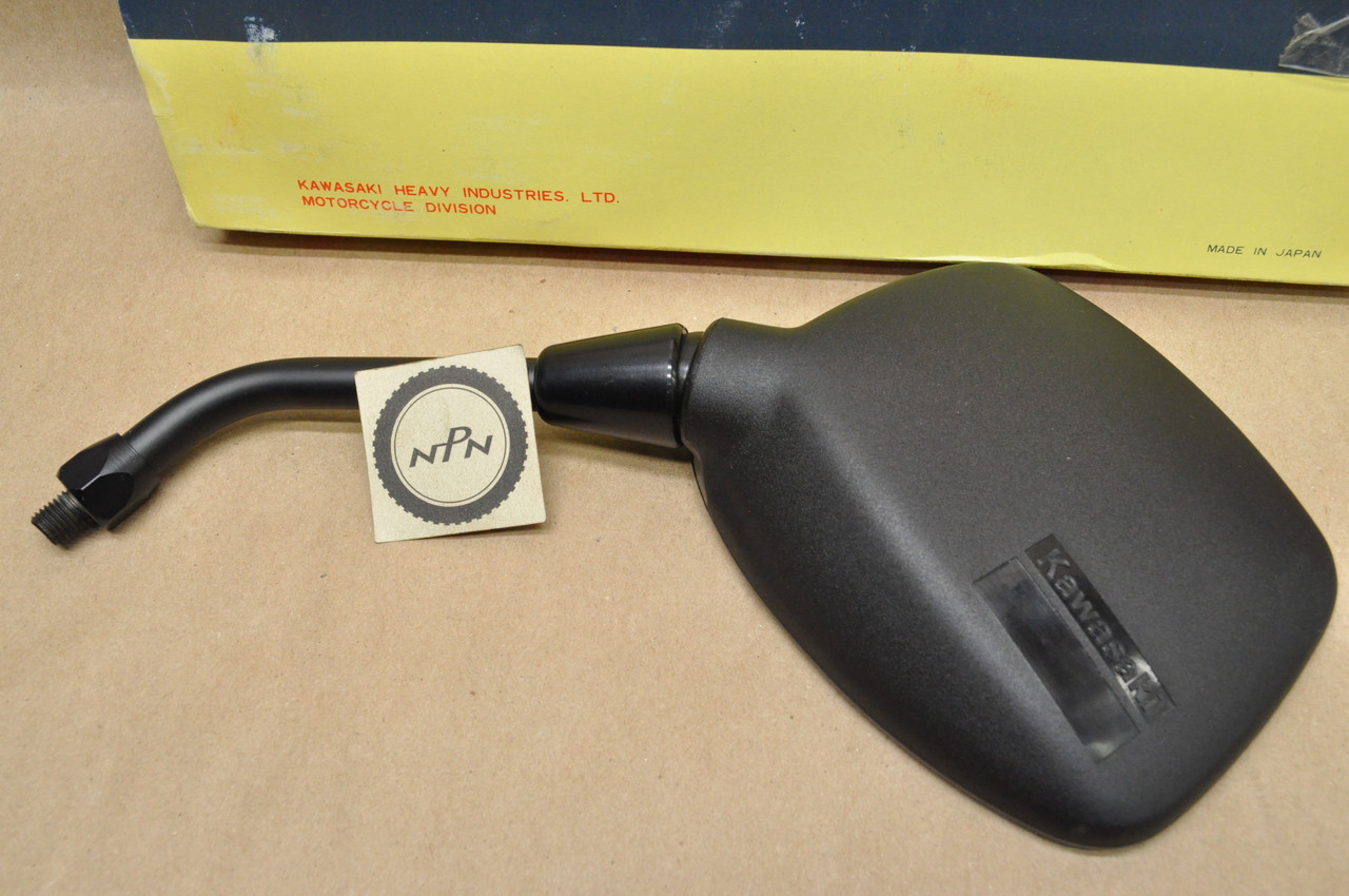 NOS Kawasaki EX305 KZ1000 KZ1100 KZ700 KZ750 Left Rear View Mirror 56001-1125