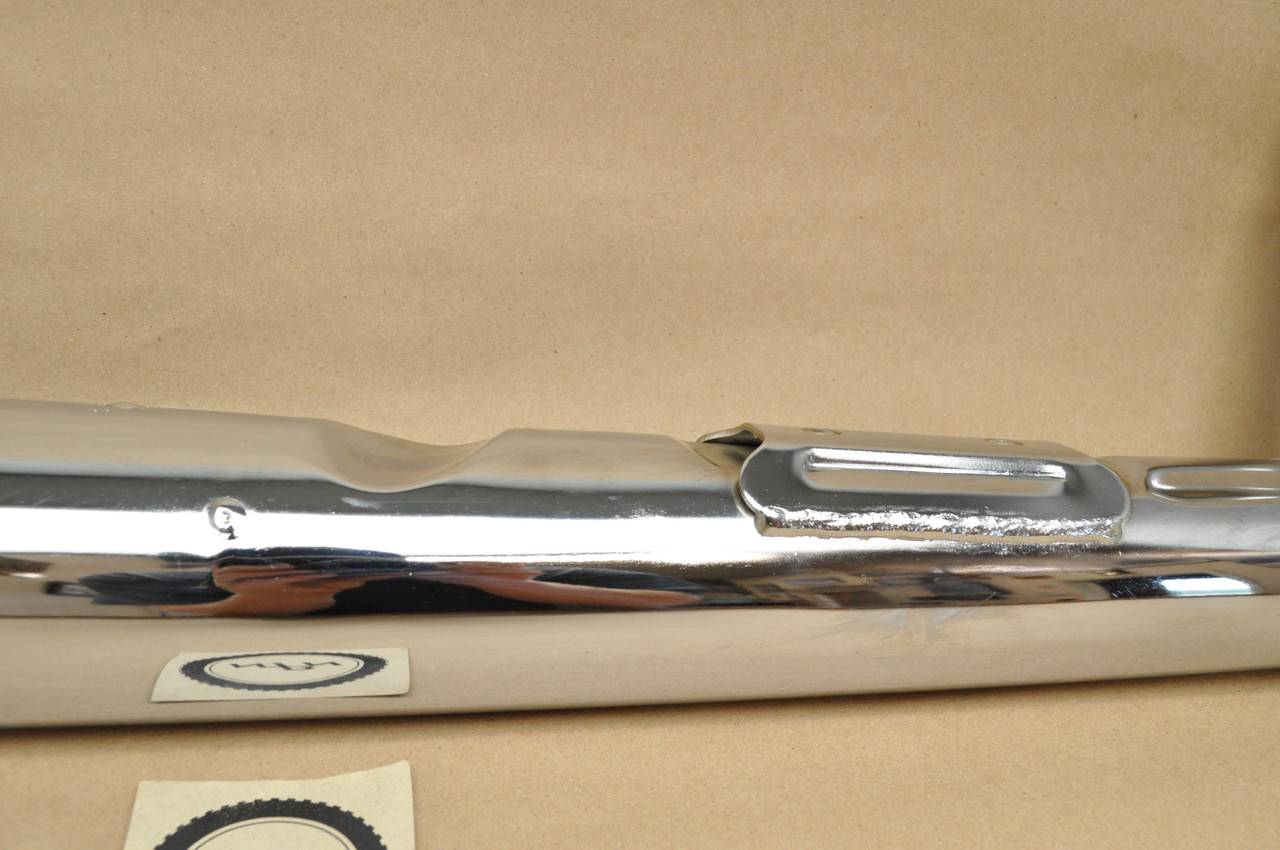 NOS Yamaha 1973-74 TX500 1975-77 XS500 Right Muffler Exhaust Pipe 371-14721-04