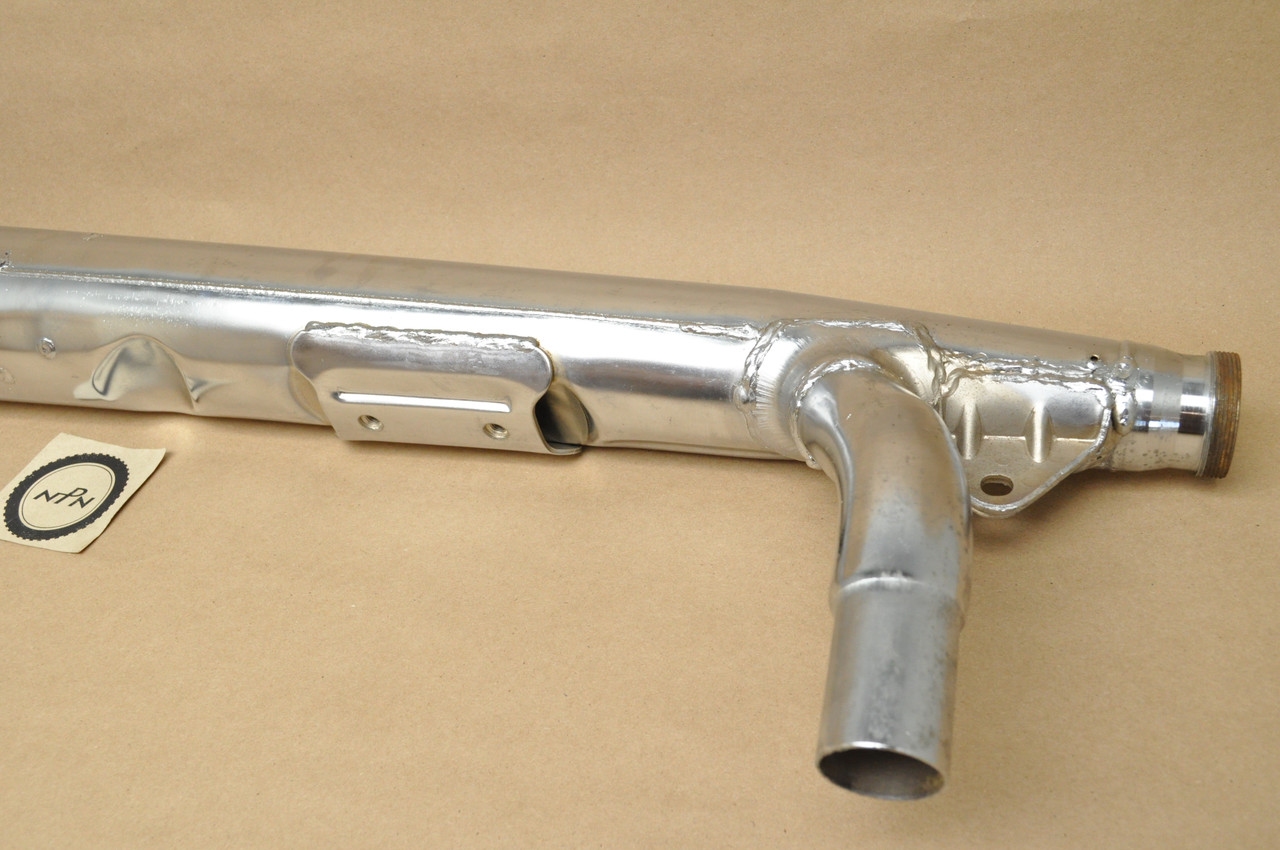 NOS Yamaha 1973-74 TX500 1975-77 XS500 Right Muffler Exhaust Pipe