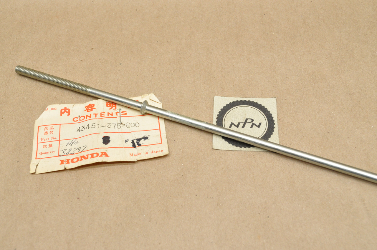 NOS Honda 1975-76 CB500 T Rear Brake Rod 43451-375-000