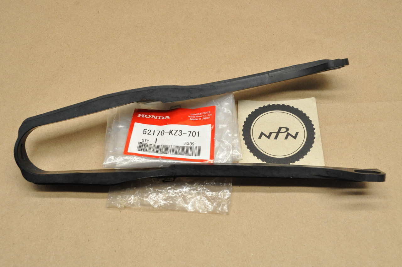 NOS Honda CR125 R CR250 R CR500 R Drive Chain Slider 52170-KZ3-701