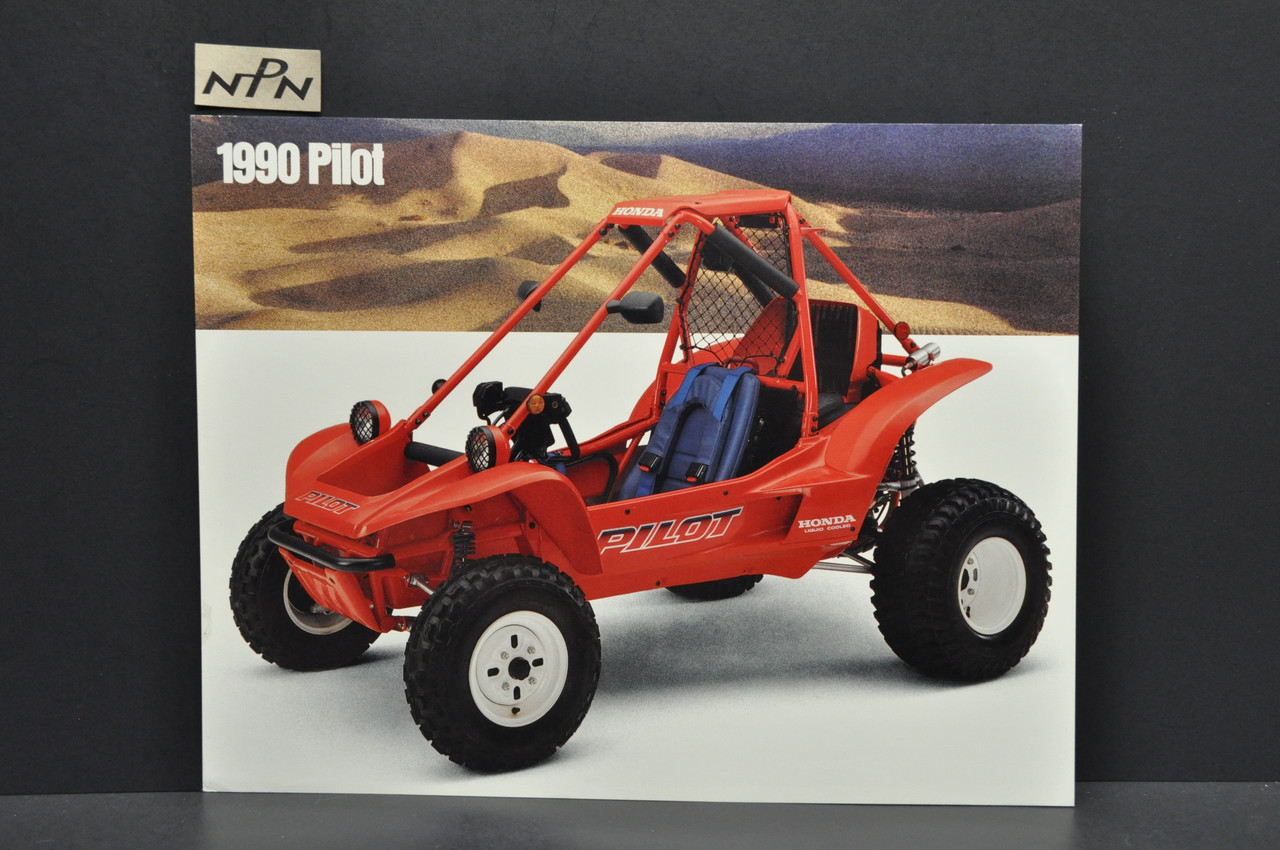 Vintage NOS 1990 Honda Pilot FL400 R ATV Dealer Sales Spec Brochure Westbys OK