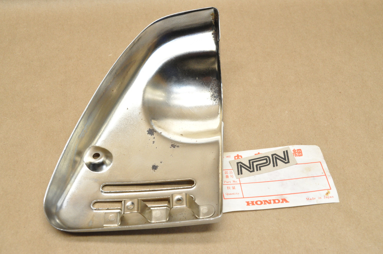 NOS Honda 1980-82 CB750 C Custom Chrome Left Air Cleaner Box Cover 17226-425-730