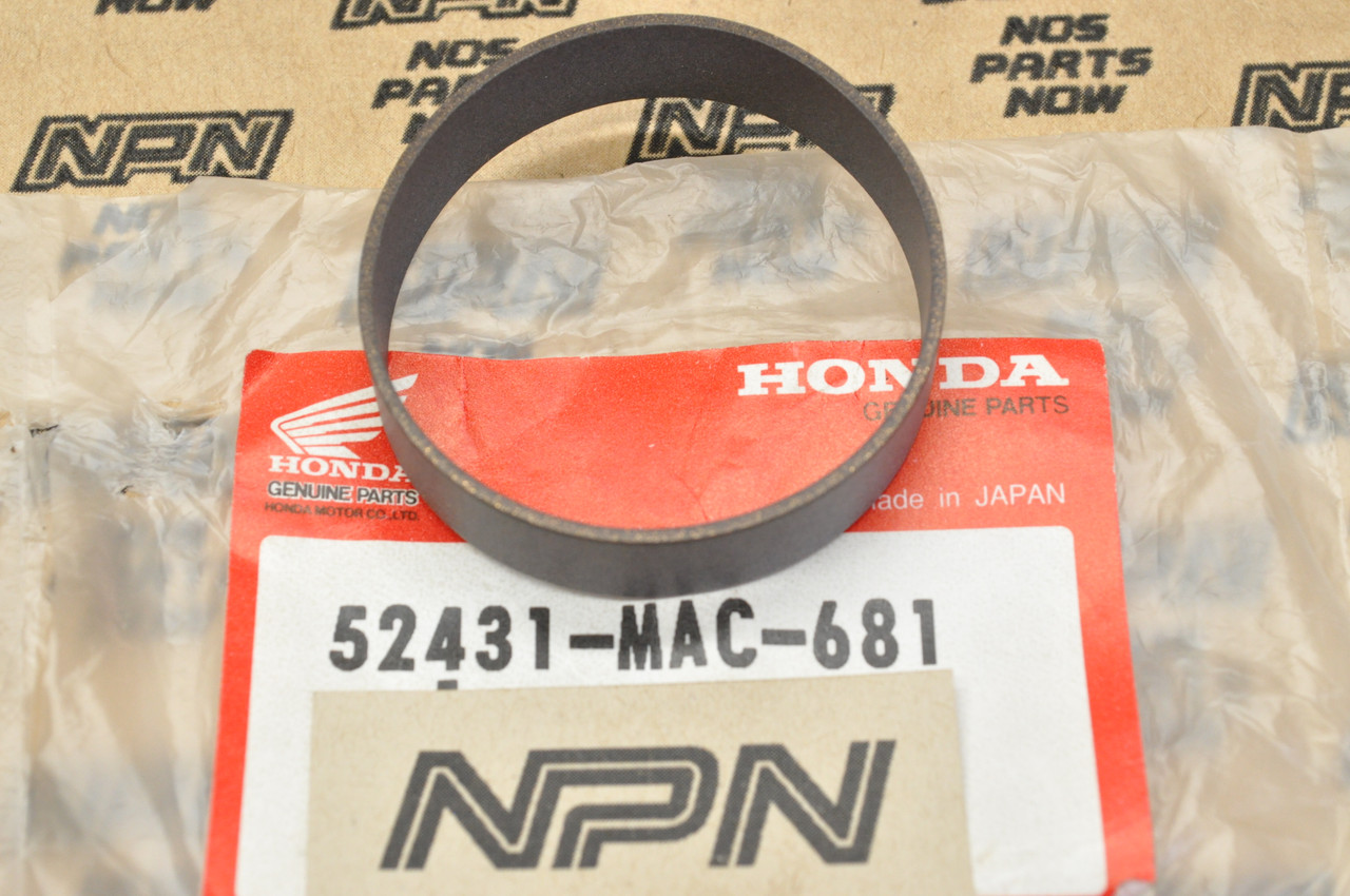 NOS Honda CR125 R CR250 R CR500 R Rear Shock Absorber Piston Ring 52431-MAC-681