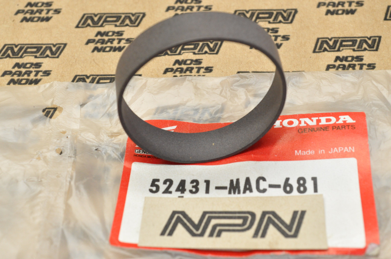 NOS Honda CR125 R CR250 R CR500 R Rear Shock Absorber Piston Ring 52431-MAC-681