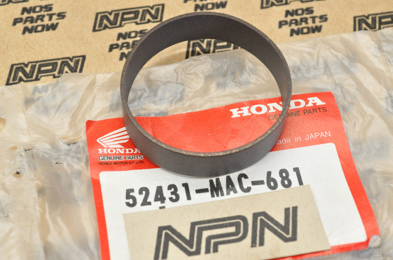 NOS Honda CR125 R CR250 R CR500 R Rear Shock Absorber Piston Ring 52431-MAC-681