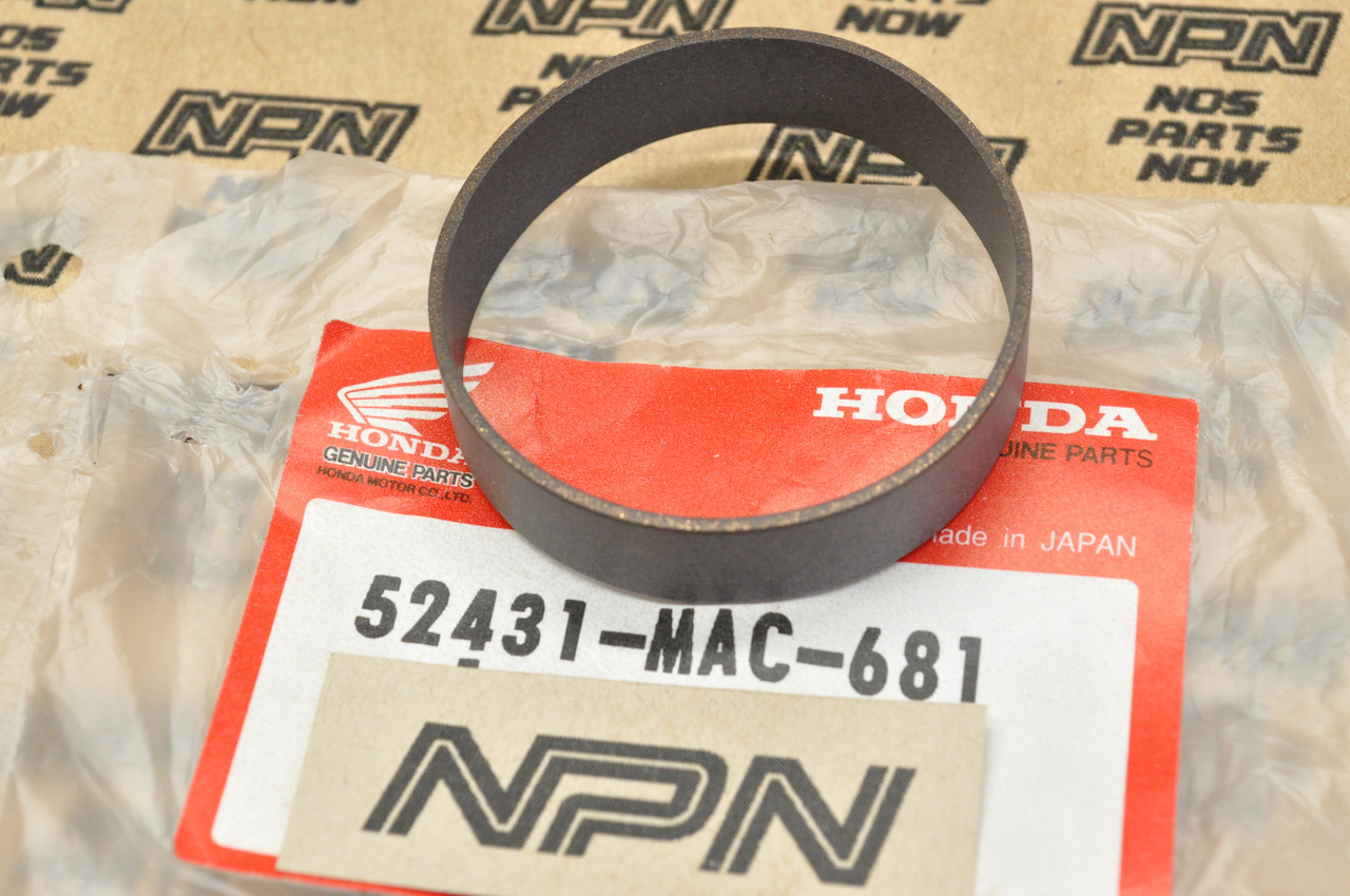 NOS Honda CR125 R CR250 R CR500 R Rear Shock Absorber Piston Ring 52431-MAC-681