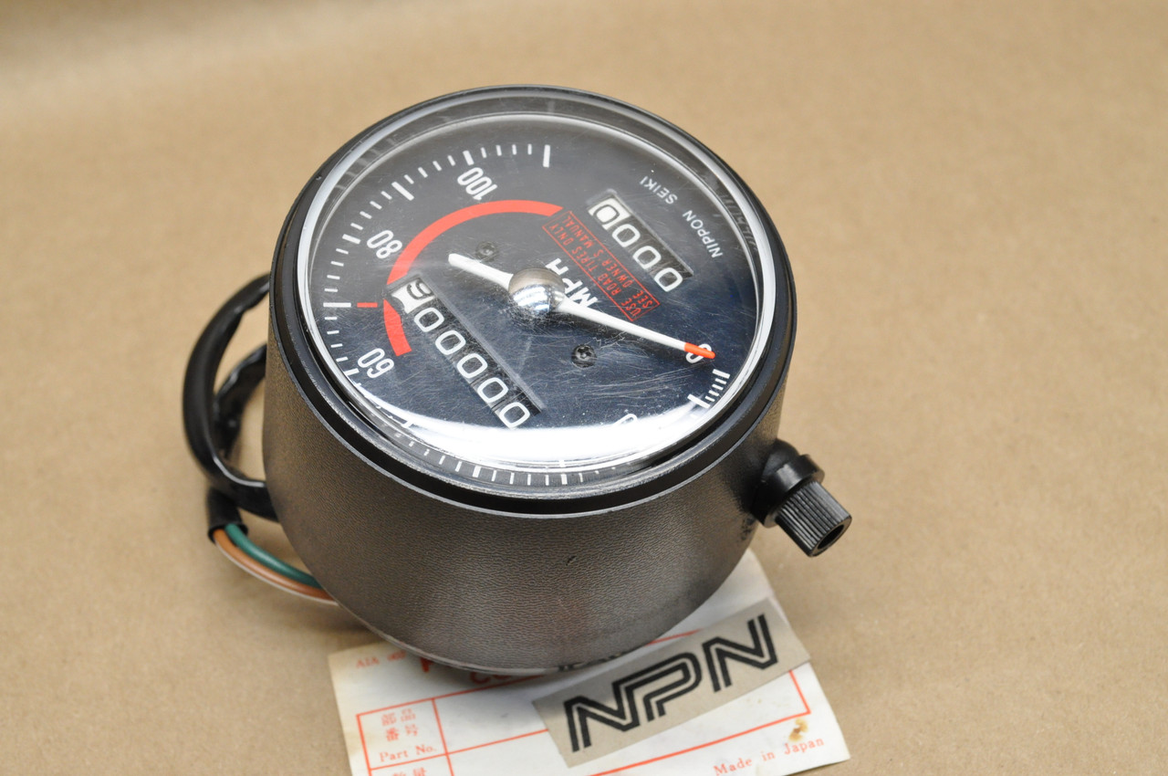 NOS Honda SL350 K1 Speedometer Speedo MPH Gauge Meter 37230-312-671