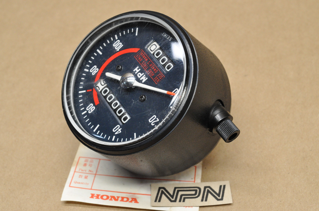 NOS Honda SL350 K1 Speedometer Speedo MPH Gauge Meter 37230-312-671