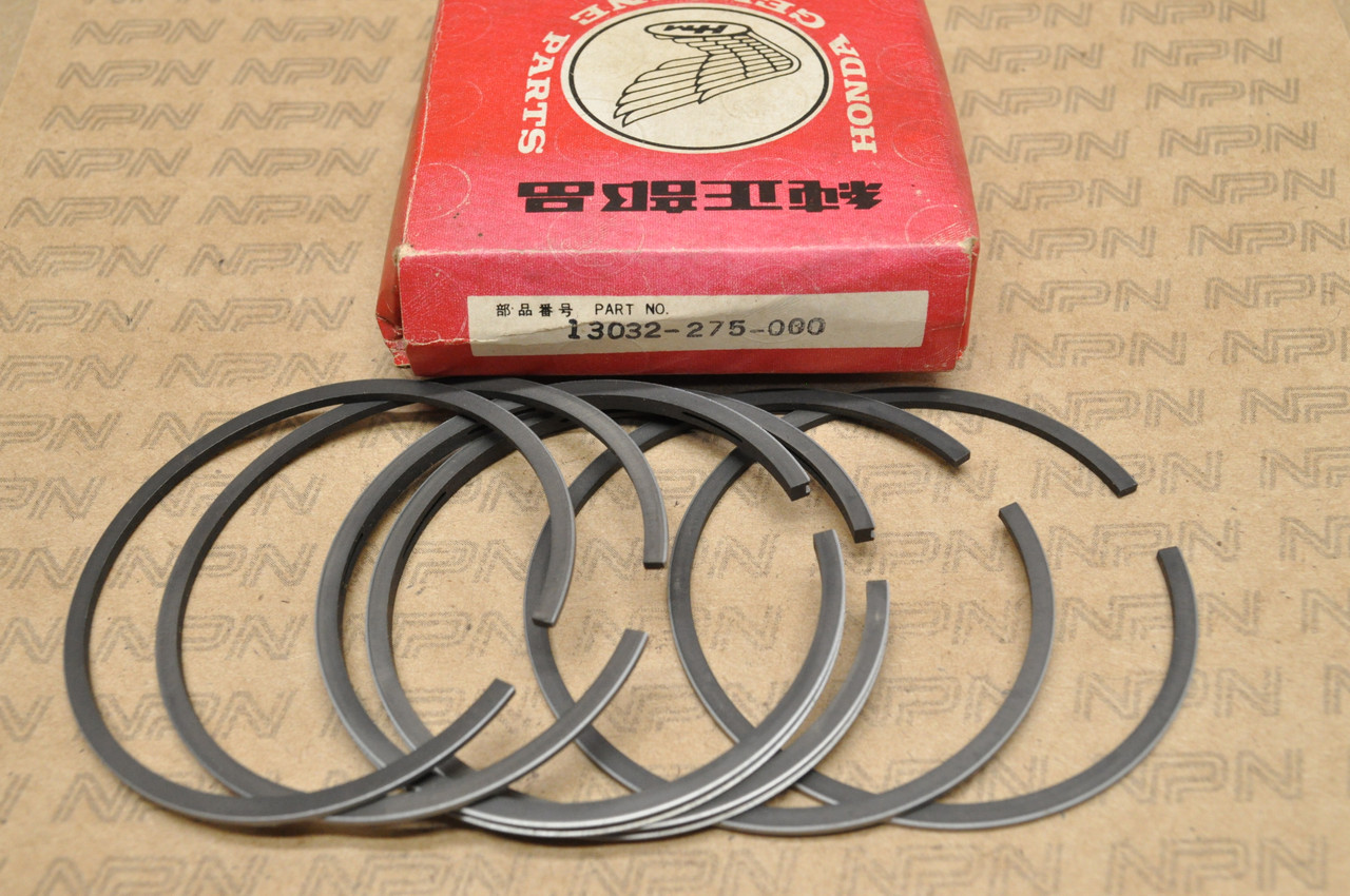 NOS Honda CA77 CB77 CL77 .50 Oversize Piston Ring Set for 2 Pistons 13032-275-000