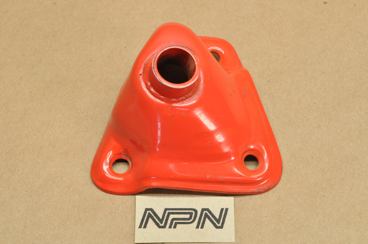 Vtg Used OEM Honda CT110 CT90 Rear Right Shock Cover Tahitian Red 50303-102-730 EC