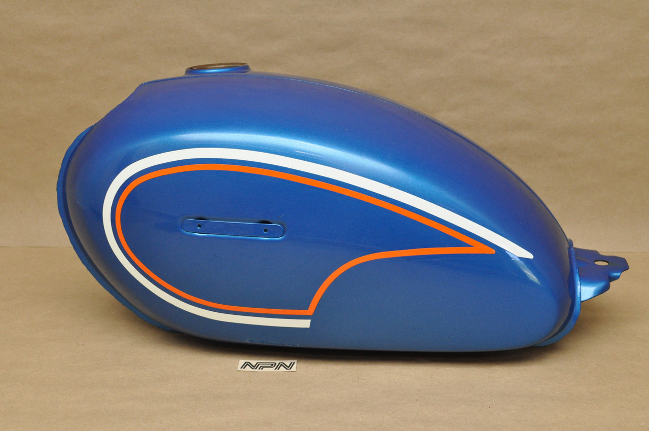 NOS Honda CL100 K2 CL100 S2 Fuel Gas Tank Hawaiian Blue 17500-108-760 MJ