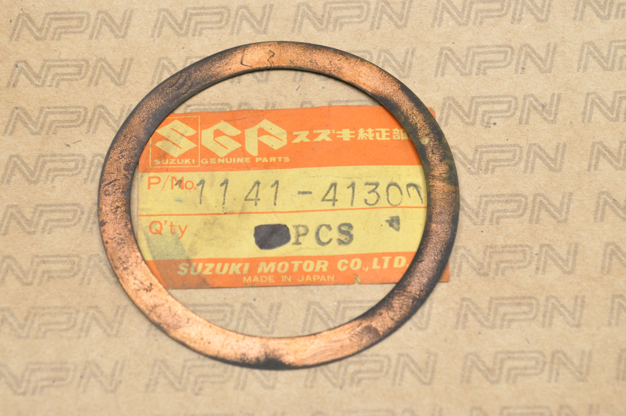 NOS Suzuki 75-78 RM125 Cylinder Head Gasket 11141-41300
