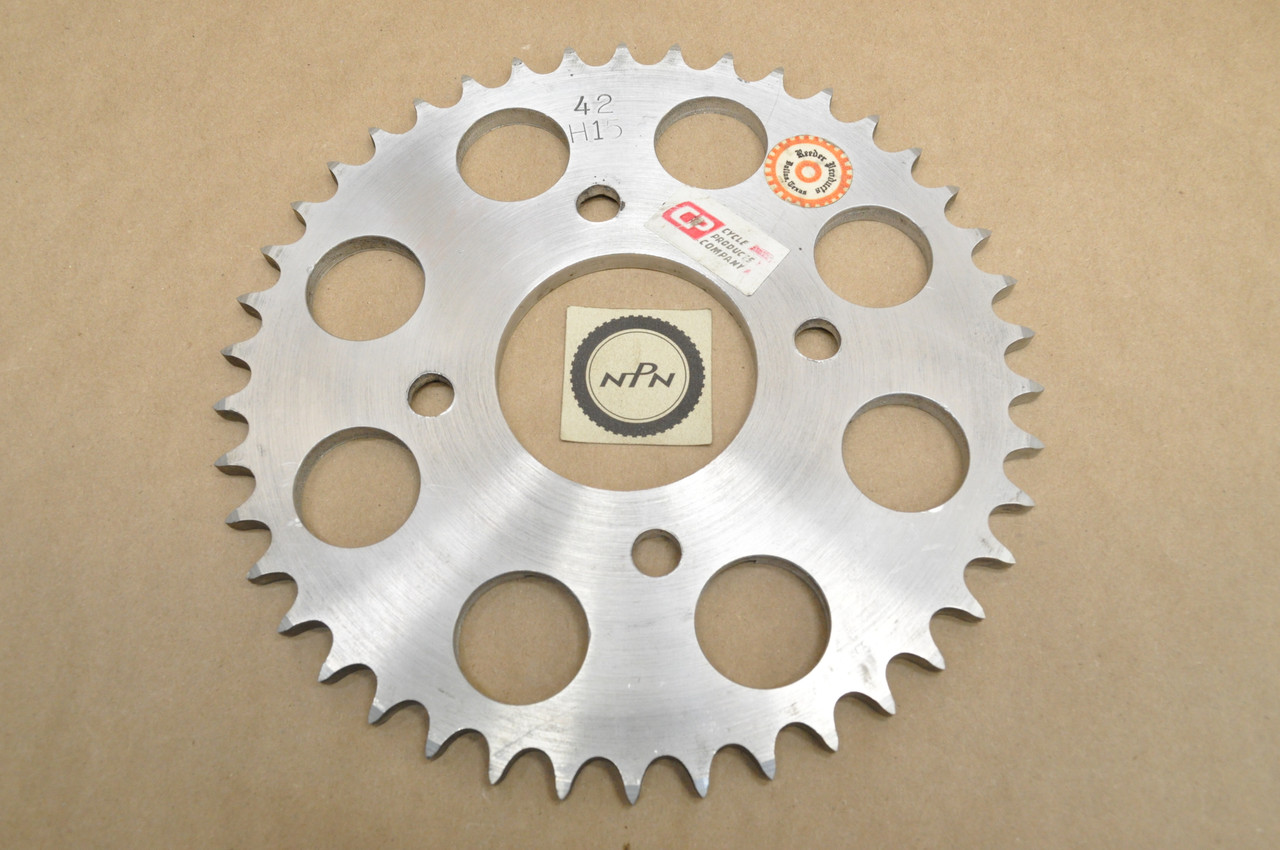 NOS Honda CB350 CL350 SL350 Cycle Products Alloy Rear Wheel Drive Sprocket 42T