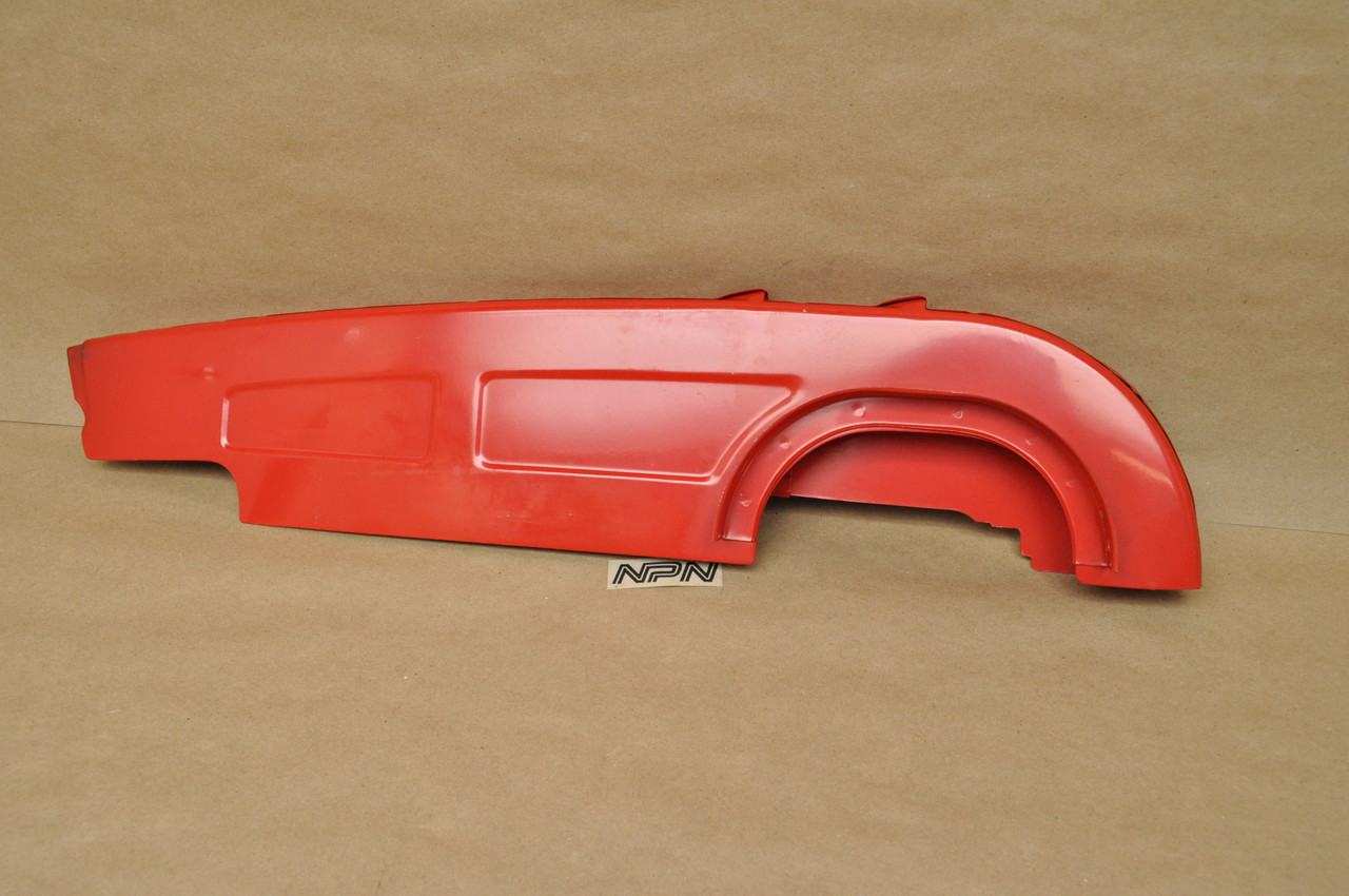 NOS Honda C100 C102 C110 Lower Chain Guard in Red 40520-001-030 AW