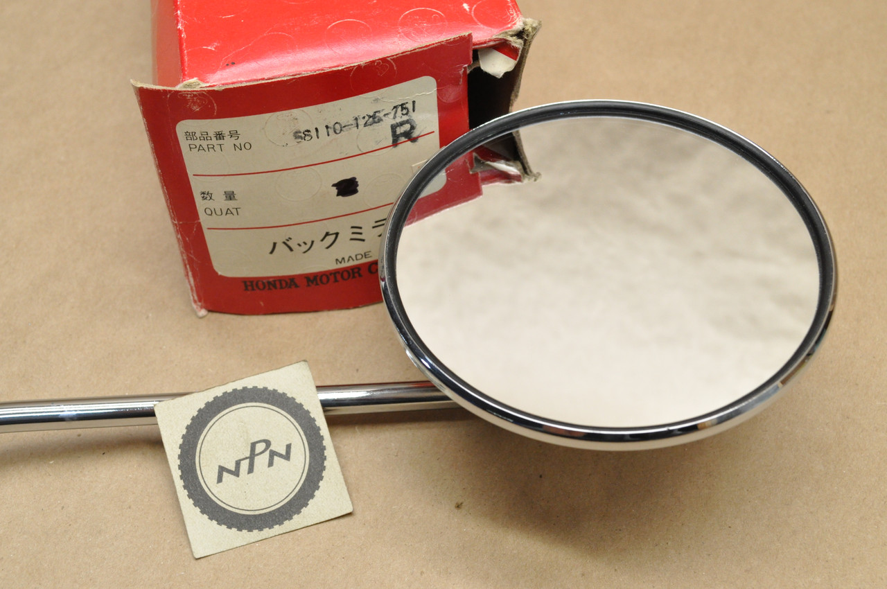 NOS Honda CT70 K1-1980 NA50 NC50 PA50 Right Side Rear View Mirror 88110-126-751