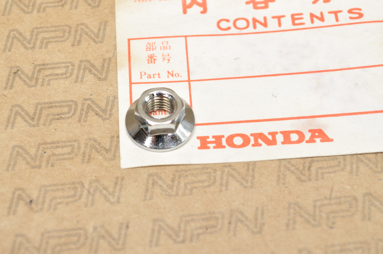 NOS Honda CB450 CB750 CL360 CR250 MR250 XL250 XL350 XR185 Nut 90355-369-000