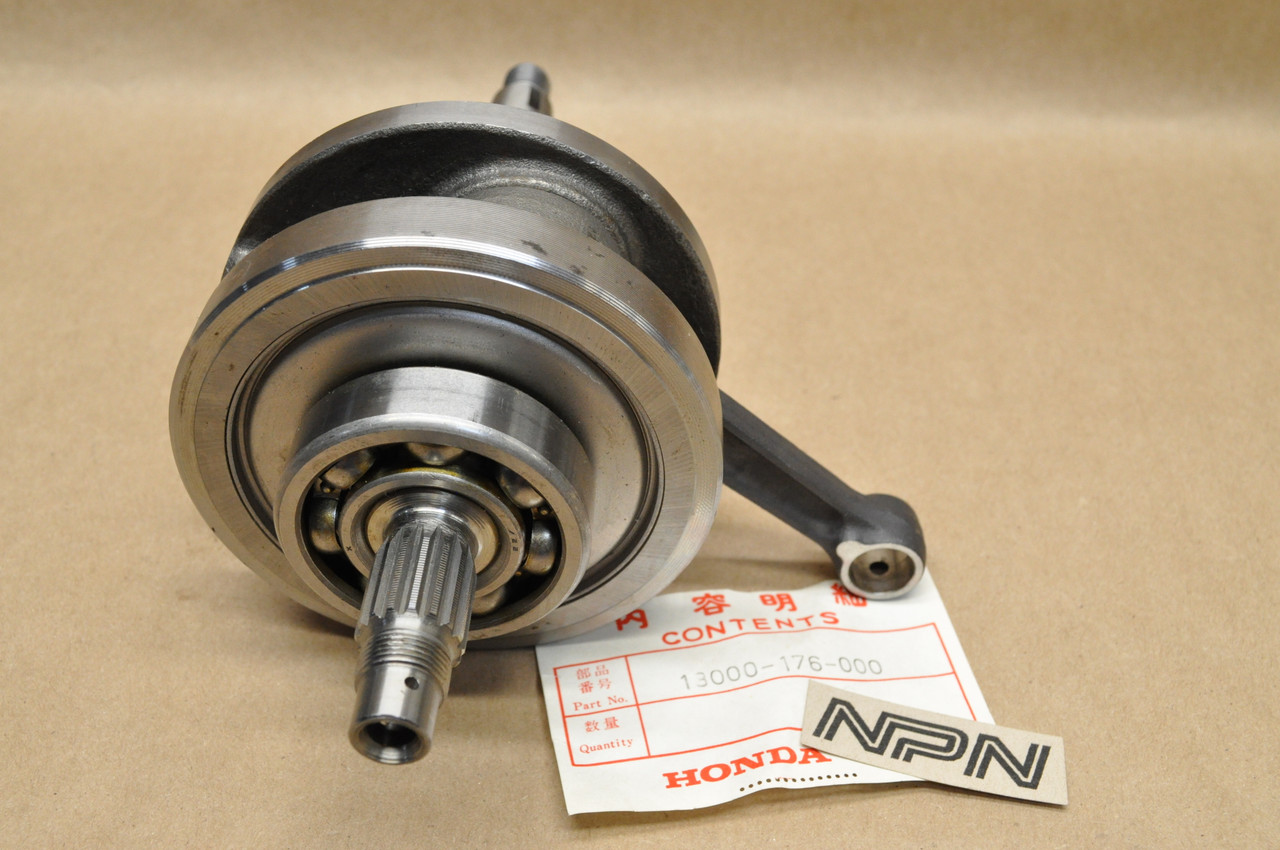 NOS Honda 1979-80 XR80 Crank Shaft Assembly 13000-176-000