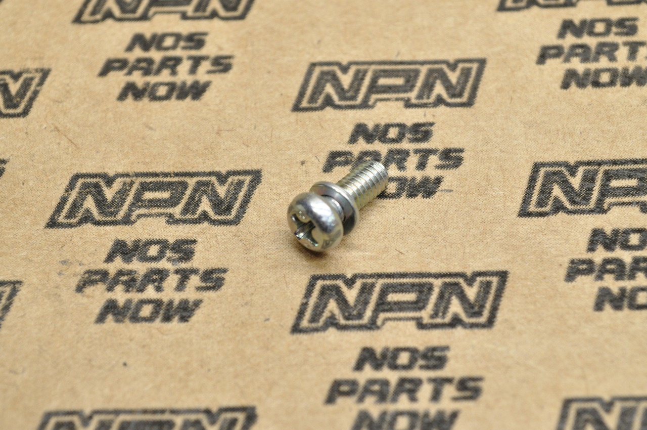 NOS Honda CB900 CBX CT70 GL1200 VF1100 XR250 Screw w/ Washer 93892-04010-00