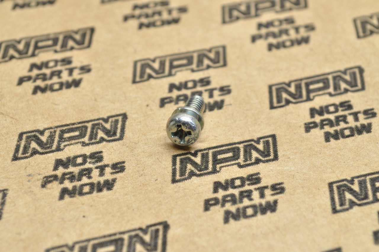 NOS Honda CB900 CBX CT70 GL1200 VF1100 XR250 Screw w/ Washer 93892-04010-00