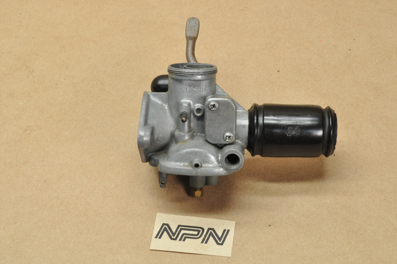 Vintage Used OEM Honda S65 Carburetor Body w/ Intake Tube Boot 16100-035-681