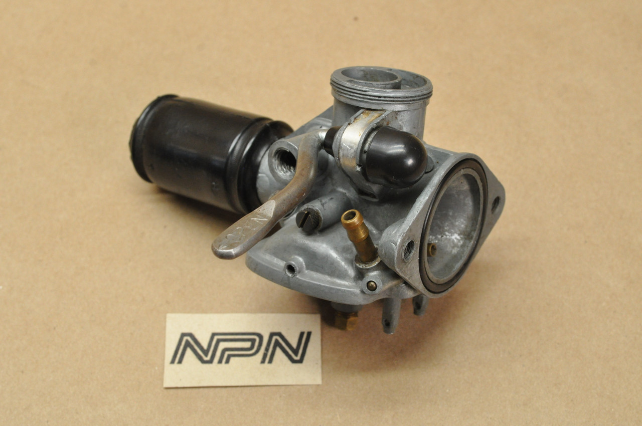 Vintage Used OEM Honda S65 Carburetor Body w/ Intake Tube Boot 16100-035-681