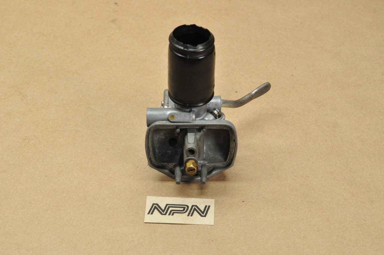 Vintage Used OEM Honda S65 Carburetor Body w/ Intake Tube Boot 16100-035-681