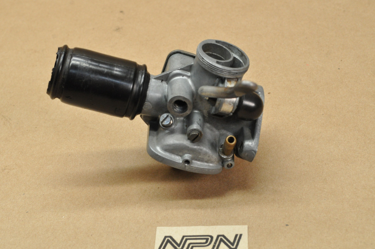Vintage Used OEM Honda S65 Carburetor Body w/ Intake Tube Boot 16100-035-681