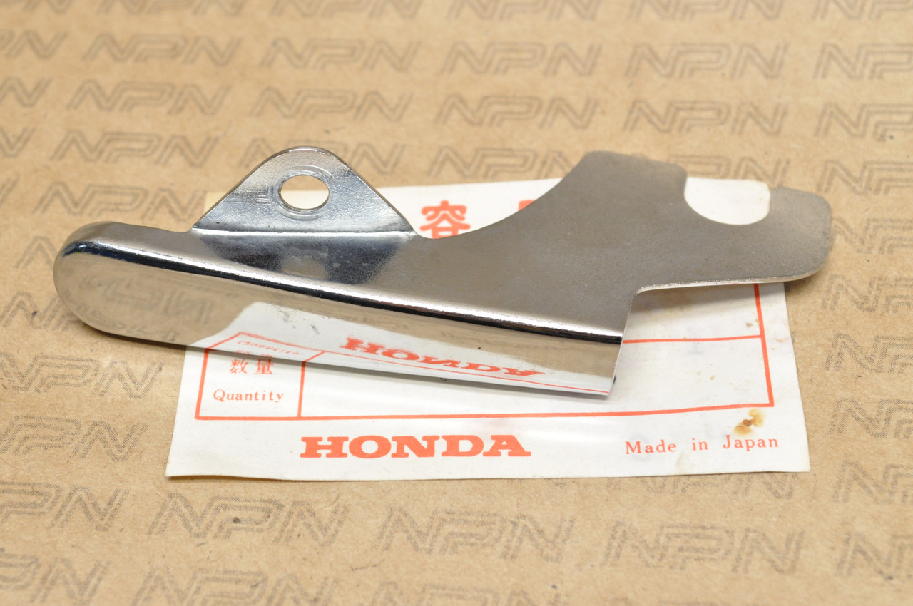 NOS Honda CB72 CB77 Rear Fender Mud Flap Right Stay Bracket 80122-268-010