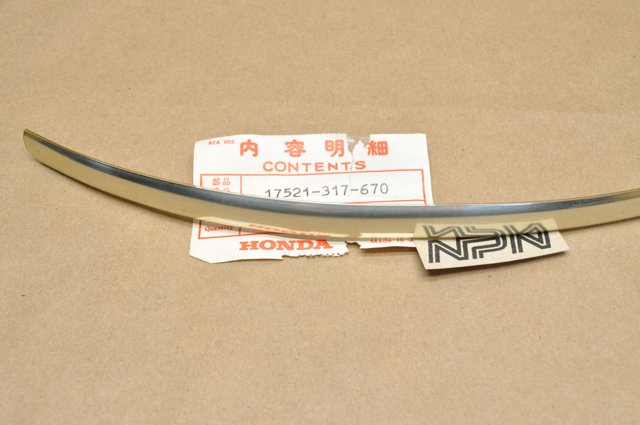 NOS Honda CB350G CB350 K3-K4 Fuel Gas Tank Bottom Trim Molding 17521-317-670