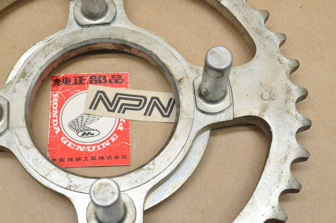 NOS Honda CL350 K0-K4 Rear Final Drive Sprocket 38T 41200-348-000