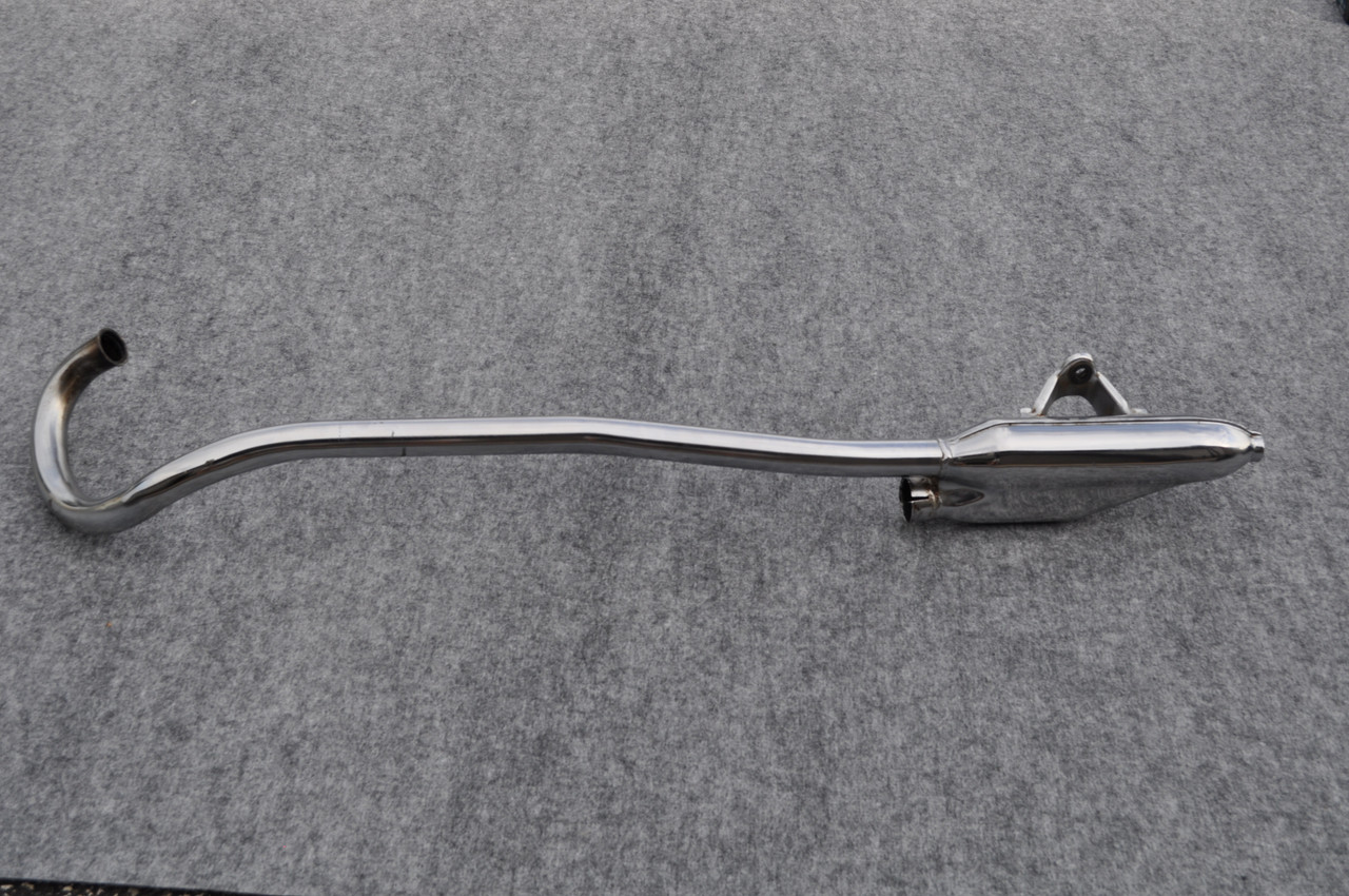 Vtg Used OEM Honda CL77 Late Right Exhaust Muffler Pipe 18330-277-000