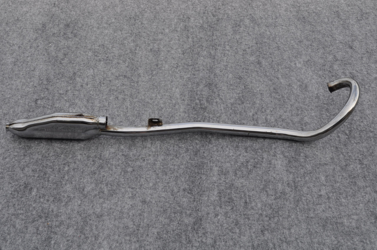 Vtg Used OEM Honda CL77 Late Right Exhaust Muffler Pipe 18330-277-000