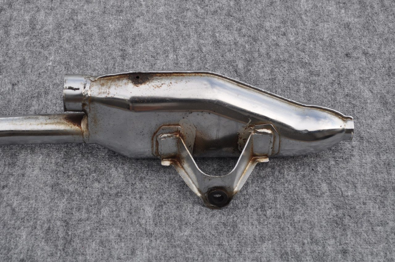 Vtg Used OEM Honda CL77 Late Right Exhaust Muffler Pipe 18330-277-000