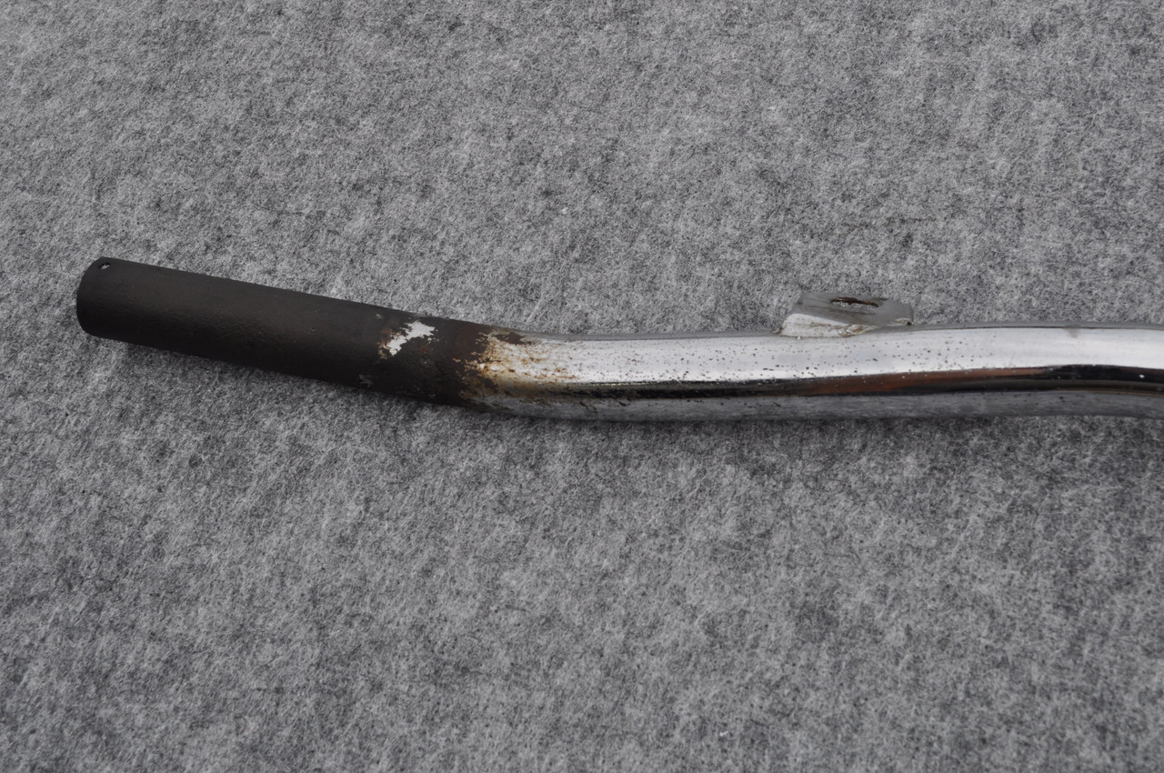 Vtg Used OEM Honda CL77 Late Left Exhaust Muffler Pipe 18220-277-010