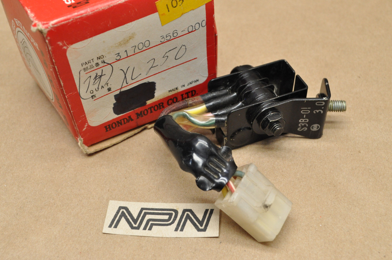 NOS Honda XL250 K0-K2 XL350 K0-K1 Voltage Rectifier Regulator 31700-356-000