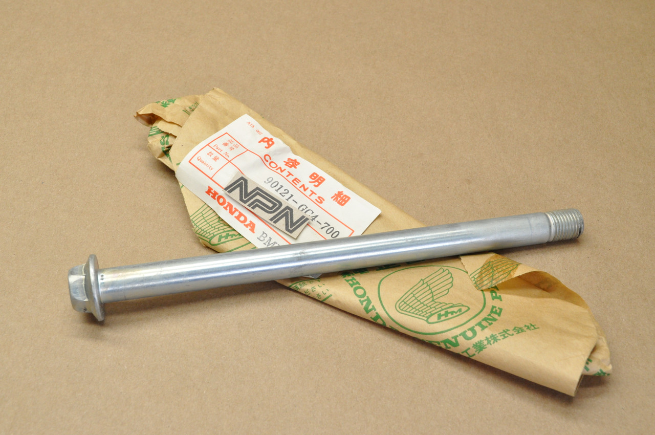 NOS Honda 1983-84 CR80 R Rear Swing Arm Pivot Bolt 90121-GC4-700