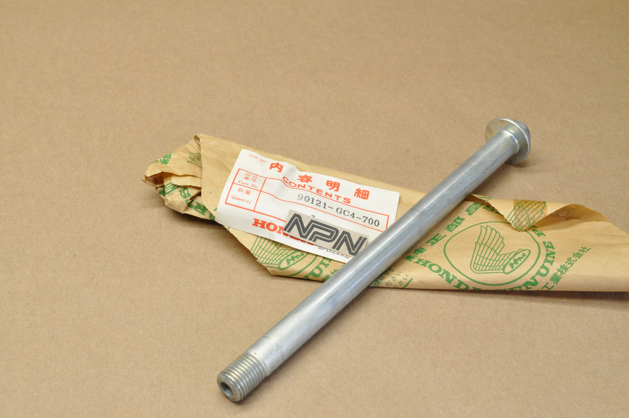 NOS Honda 1983-84 CR80 R Rear Swing Arm Pivot Bolt 90121-GC4-700