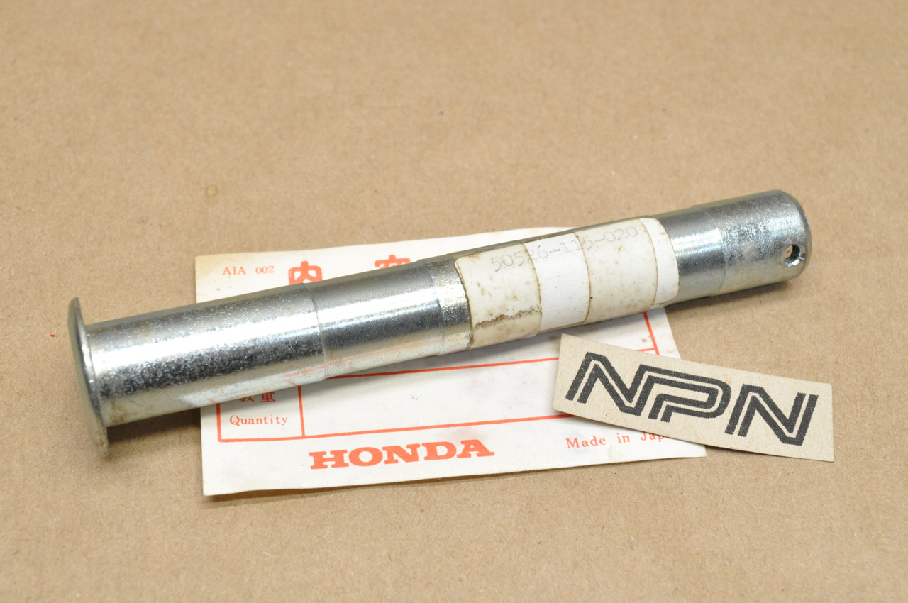 NOS Honda XR75 K0-1976 Main Center Stand Pivot Pipe Shaft 50526
